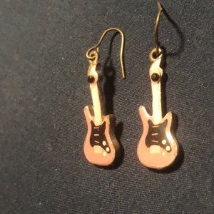 Guitar Earrings